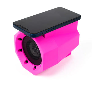 Booom Box | Instant Play Smartphone Speaker | Pink